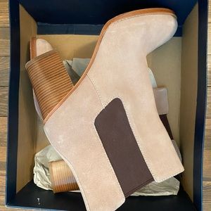 Cole haan suede booties